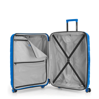 Gabol Soho Spinner 76 cm - Uitbreidbaar 111/125 liter - 76x51x32/36 cm - blauw