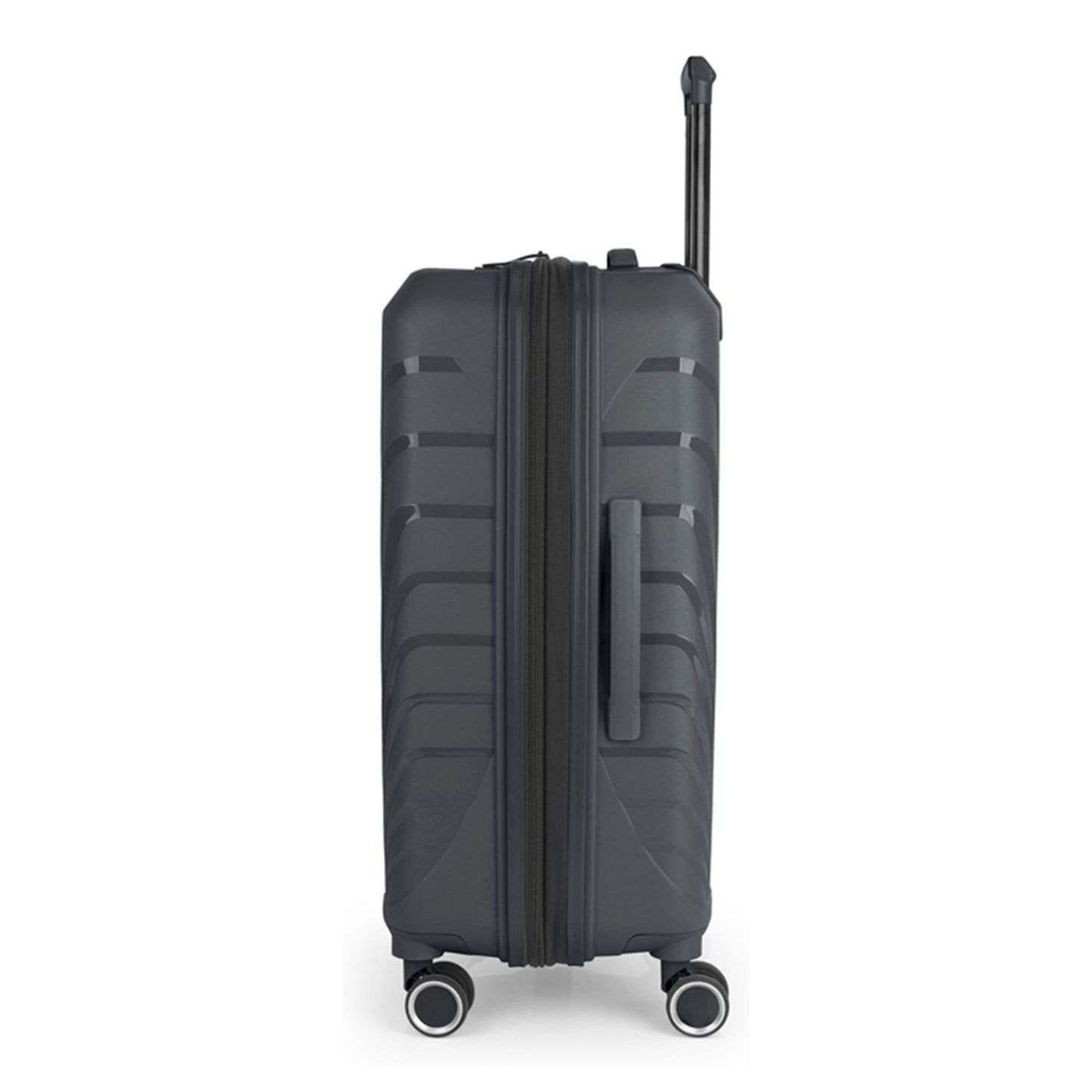Gabol Soho Spinner 66 cm - Uitbreidbaar 71/83 liter - 66x44x28/32 cm - grijs