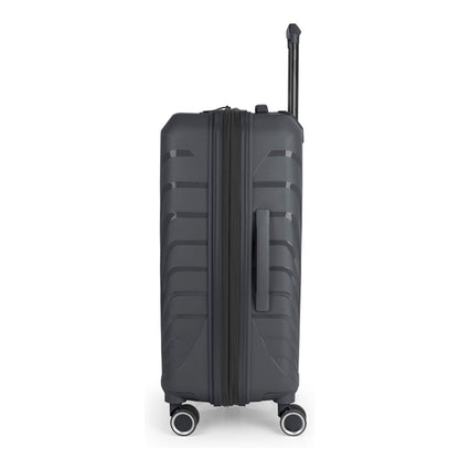Gabol Soho Spinner 66 cm - Uitbreidbaar 71/83 liter - 66x44x28/32 cm - grijs