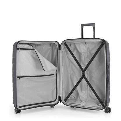 Gabol Soho Spinner 76 cm - Uitbreidbaar 111/125 liter - 76x51x32/36 cm - grijs