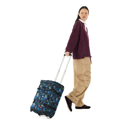 Eastpak Transit'r Plus S Handbagage Reistas 2 Wielen 55 cm - 38 liter - 55x35x23 cm - floral bloom black