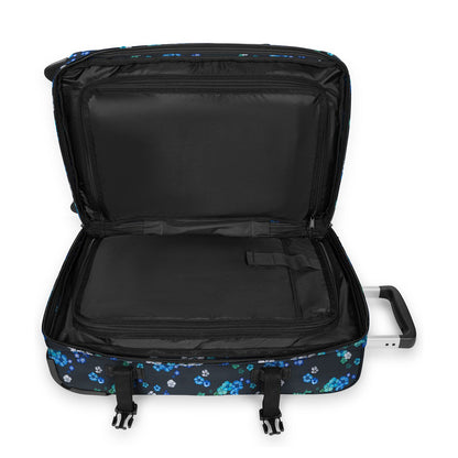 Eastpak Transit'r Plus S Handbagage Reistas 2 Wielen 55 cm - 38 liter - 55x35x23 cm - floral bloom black