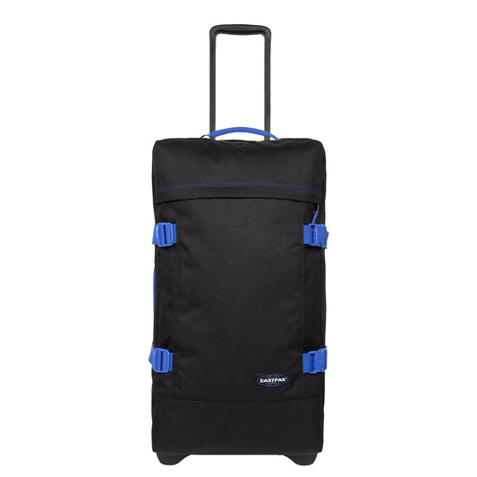 Eastpak Tranverz M Reistas 2 Wielen 67cm - 78 liter - 67x35.35x30 cm - kontrast black blue