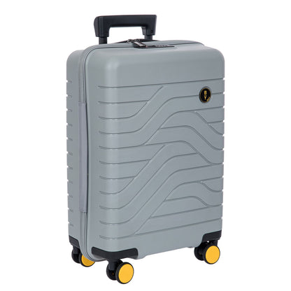 Bric's Ulisse Handbagage Spinner 55 cm - 37 liter - 55x37x20 cm - grijs