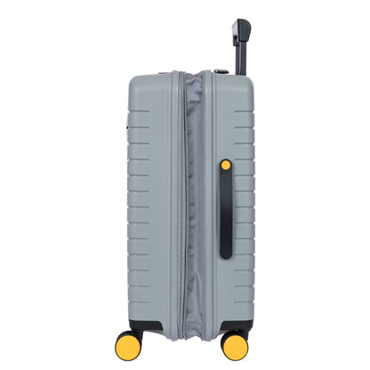 Bric's Ulisse Spinner 65 cm - Uitbreidbaar 68/75 liter - 65x43x26/30 cm - grijs