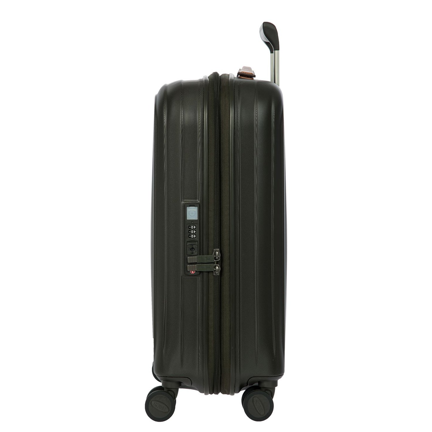 Bric's Taormina Handbagage Spinner 55 cm - Uitbreidbaar 42/49 liter - 55x40x22/26 cm - olive