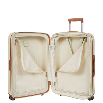 Bric's Taormina Spinner 69 cm - Uitbreidbaar 77/84 liter - 69x47x26/30 cm - cream