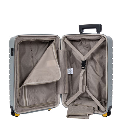 Bric's Ulisse Handbagage Spinner 55 cm - 37 liter - 55x37x20 cm - grijs