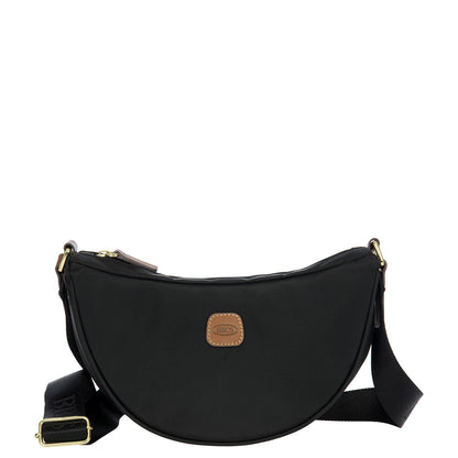 Bric's X-Collection Moon Bag Schoudertas zwart