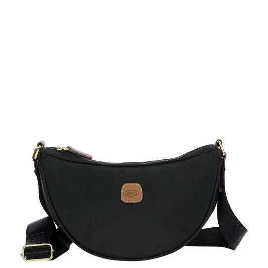 Bric's X-Collection Moon Bag Schoudertas zwart
