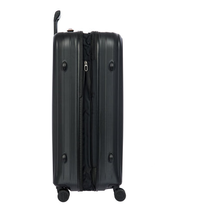 Bric's Taormina Spinner 75 cm - Uitbreidbaar 100/107 liter - 75x52x28/32 cm - zwart