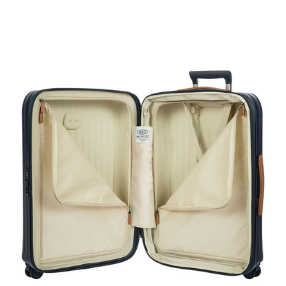 Bric's Taormina Spinner 69 cm - Uitbreidbaar 77/84 liter - 69x47x26/30 cm - blauw