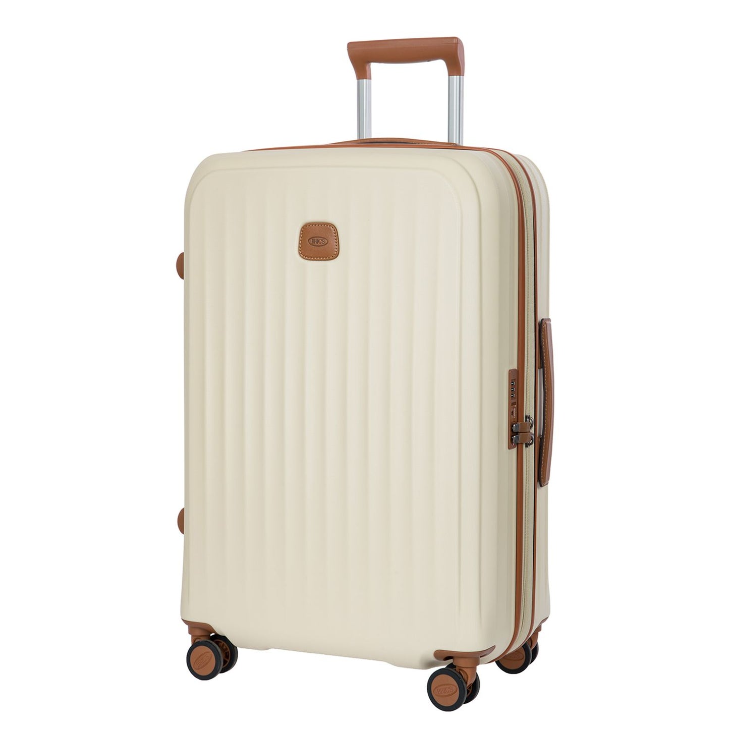 Bric's Taormina Spinner 69 cm - Uitbreidbaar 77/84 liter - 69x47x26/30 cm - cream