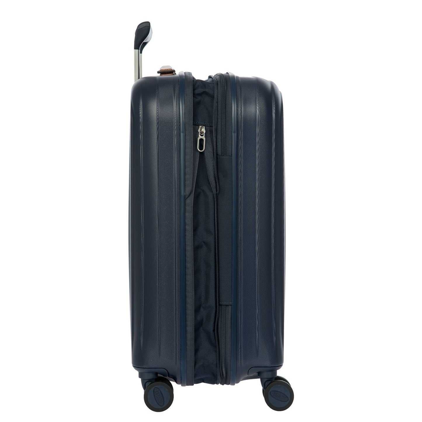 Bric's Taormina Handbagage Spinner 55 cm - Uitbreidbaar 42/49 liter - 55x40x22/26 cm - blauw