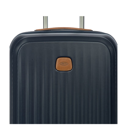 Bric's Taormina Handbagage Spinner 55 cm - Uitbreidbaar 42/49 liter - 55x40x22/26 cm - blauw