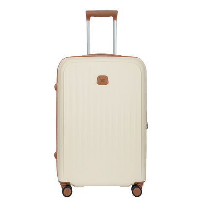 Bric's Taormina Spinner 69 cm - Uitbreidbaar 77/84 liter - 69x47x26/30 cm - cream