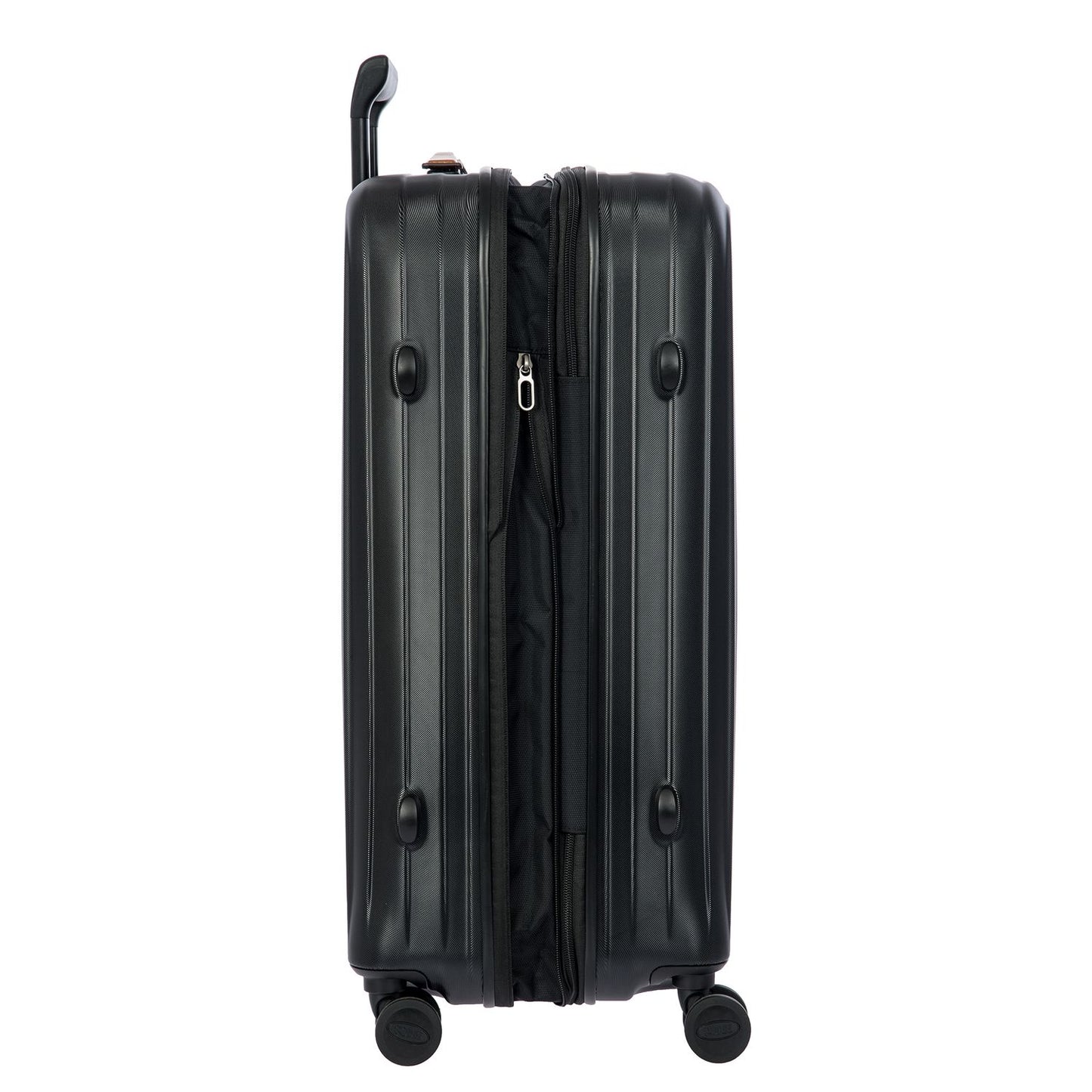 Bric's Taormina Spinner 69 cm - Uitbreidbaar 77/84 liter - 69x47x26/30 cm - zwart