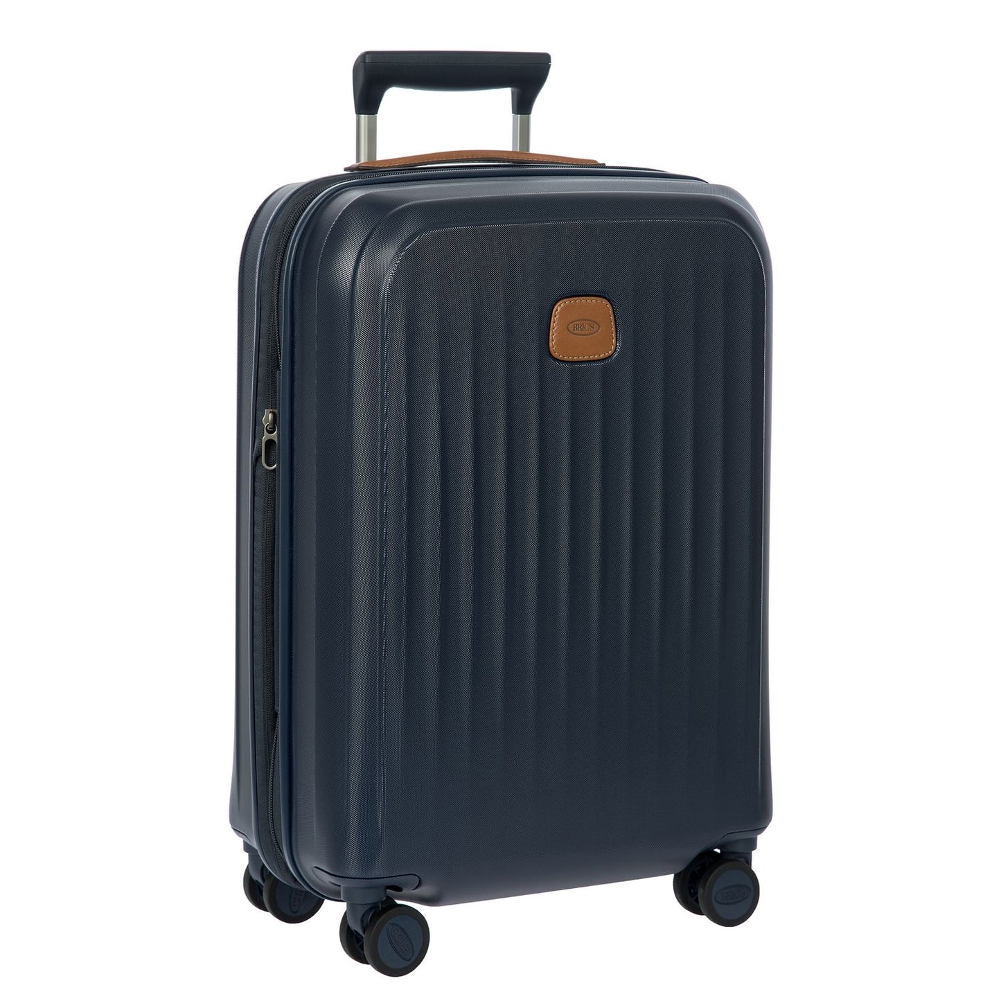 Bric's Taormina Handbagage Spinner 55 cm - Uitbreidbaar 42/49 liter - 55x40x22/26 cm - blauw
