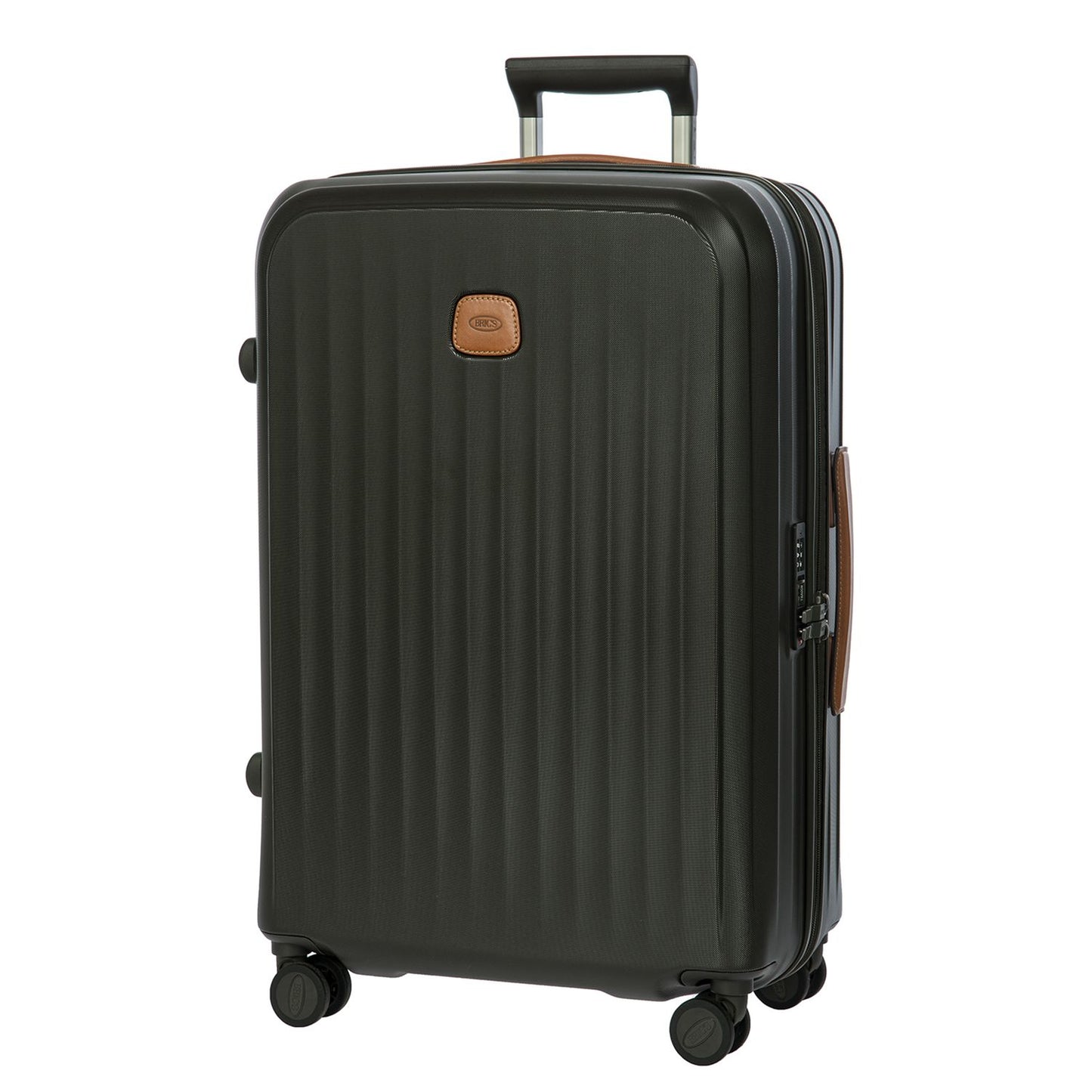 Bric's Taormina Spinner 69 cm - Uitbreidbaar 77/84 liter - 69x47x26/30 cm - olive