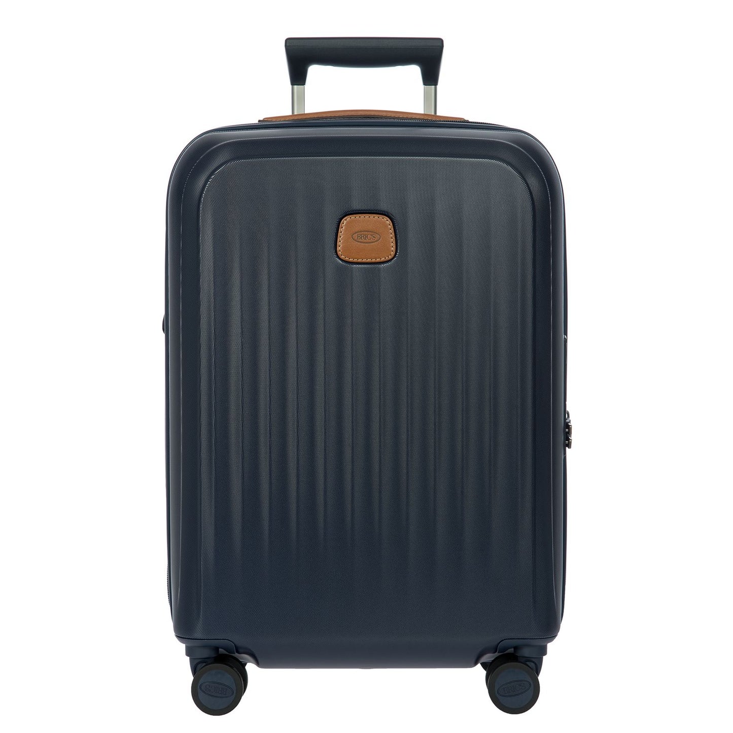 Bric's Taormina Handbagage Spinner 55 cm - Uitbreidbaar 42/49 liter - 55x40x22/26 cm - blauw