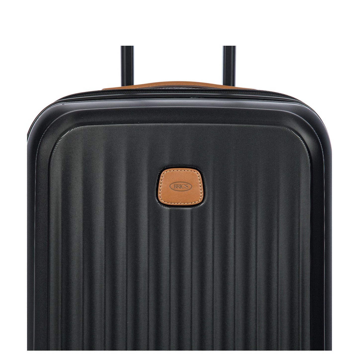 Bric's Taormina Handbagage Spinner 55 cm - Uitbreidbaar 42/49 liter - 55x40x22/26 cm - zwart