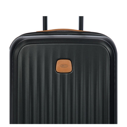 Bric's Taormina Handbagage Spinner 55 cm - Uitbreidbaar 42/49 liter - 55x40x22/26 cm - zwart