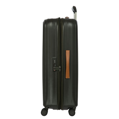 Bric's Taormina Spinner 75 cm - Uitbreidbaar 100/107 liter - 75x52x28/32 cm - olive