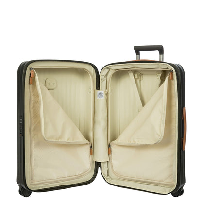 Bric's Taormina Spinner 69 cm - Uitbreidbaar 77/84 liter - 69x47x26/30 cm - olive