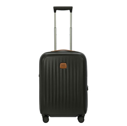 Bric's Taormina Handbagage Spinner 55 cm - Uitbreidbaar 42/49 liter - 55x40x22/26 cm - olive