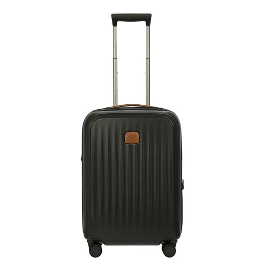 Bric's Taormina Handbagage Spinner 55 cm - Uitbreidbaar 42/49 liter - 55x40x22/26 cm - olive