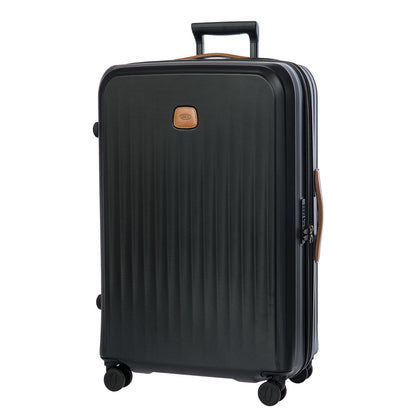 Bric's Taormina Spinner 75 cm - Uitbreidbaar 100/107 liter - 75x52x28/32 cm - zwart
