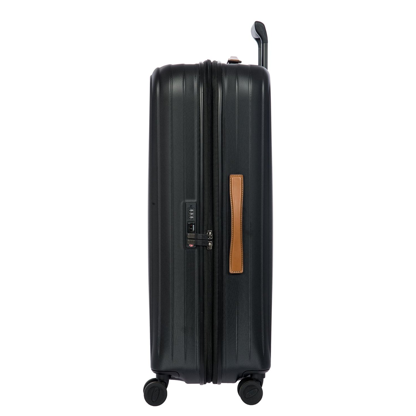 Bric's Taormina Spinner 75 cm - Uitbreidbaar 100/107 liter - 75x52x28/32 cm - zwart