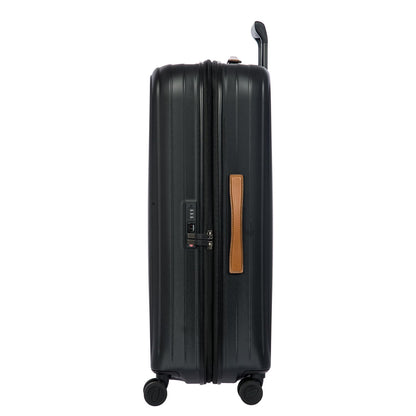 Bric's Taormina Spinner 75 cm - Uitbreidbaar 100/107 liter - 75x52x28/32 cm - zwart