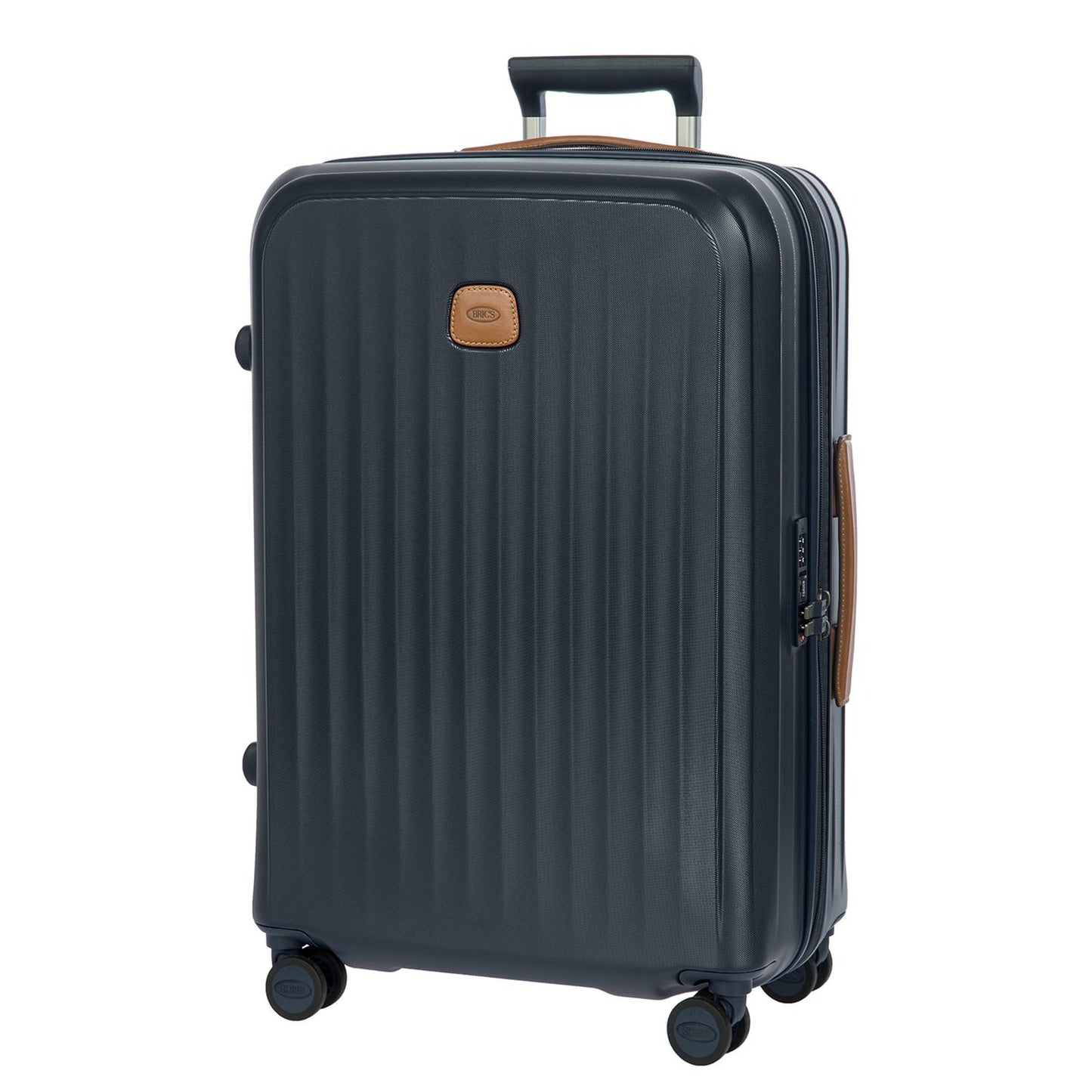 Bric's Taormina Spinner 69 cm - Uitbreidbaar 77/84 liter - 69x47x26/30 cm - blauw