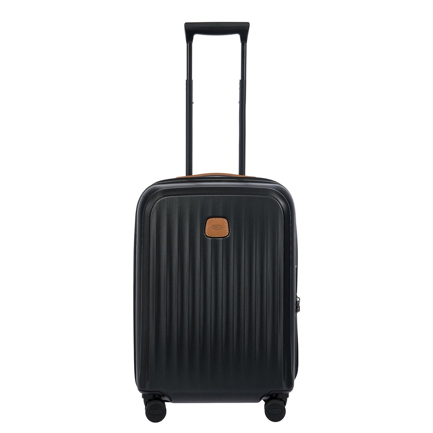 Bric's Taormina Handbagage Spinner 55 cm - Uitbreidbaar 42/49 liter - 55x40x22/26 cm - zwart