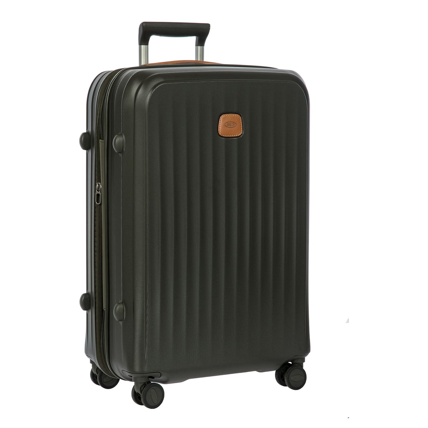 Bric's Taormina Spinner 69 cm - Uitbreidbaar 77/84 liter - 69x47x26/30 cm - olive