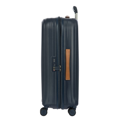 Bric's Taormina Spinner 69 cm - Uitbreidbaar 77/84 liter - 69x47x26/30 cm - blauw