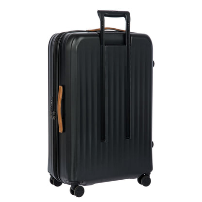 Bric's Taormina Spinner 75 cm - Uitbreidbaar 100/107 liter - 75x52x28/32 cm - zwart