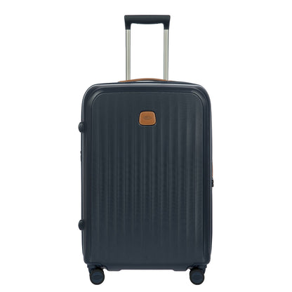 Bric's Taormina Spinner 69 cm - Uitbreidbaar 77/84 liter - 69x47x26/30 cm - blauw