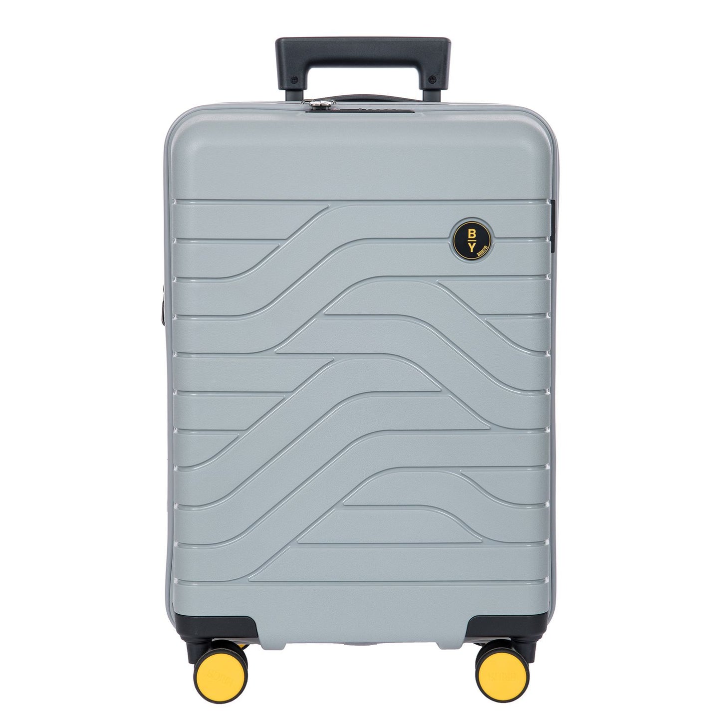 Bric's Ulisse Handbagage Spinner 55 cm - Uitbreidbaar 42/50 liter - 55x37x23/27 cm - grijs