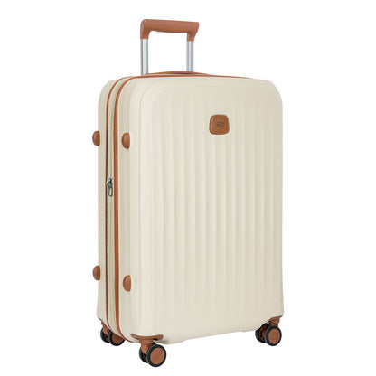 Bric's Taormina Spinner 69 cm - Uitbreidbaar 77/84 liter - 69x47x26/30 cm - cream