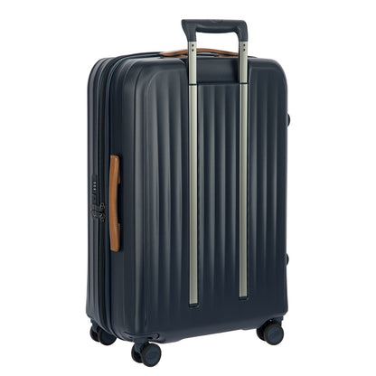 Bric's Taormina Spinner 69 cm - Uitbreidbaar 77/84 liter - 69x47x26/30 cm - blauw