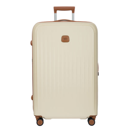 Bric's Taormina Spinner 75 cm - Uitbreidbaar 100/107 liter - 75x52x28/32 cm - cream