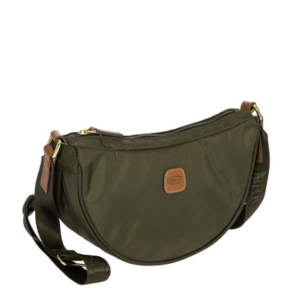 Bric's X-Collection Moon Bag Schoudertas olive