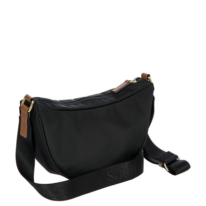 Bric's X-Collection Moon Bag Schoudertas zwart