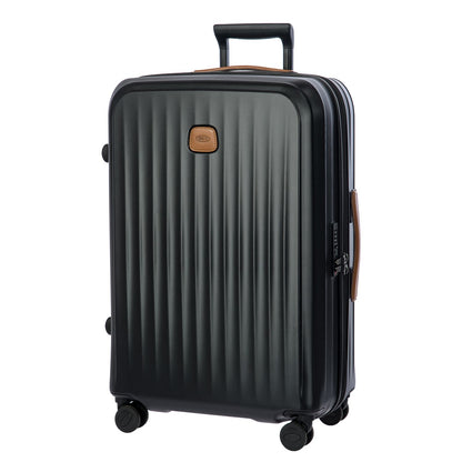 Bric's Taormina Spinner 69 cm - Uitbreidbaar 77/84 liter - 69x47x26/30 cm - zwart