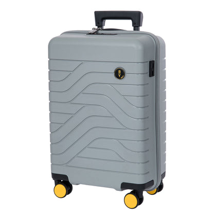 Bric's Ulisse Handbagage Spinner 55 cm - 37 liter - 55x37x20 cm - grijs