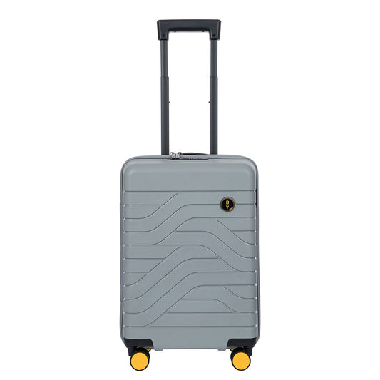 Bric's Ulisse Handbagage Spinner 55 cm - 37 liter - 55x37x20 cm - grijs