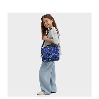 Kipling New Kichirou Crossbody Schoudertas dark flower stamp