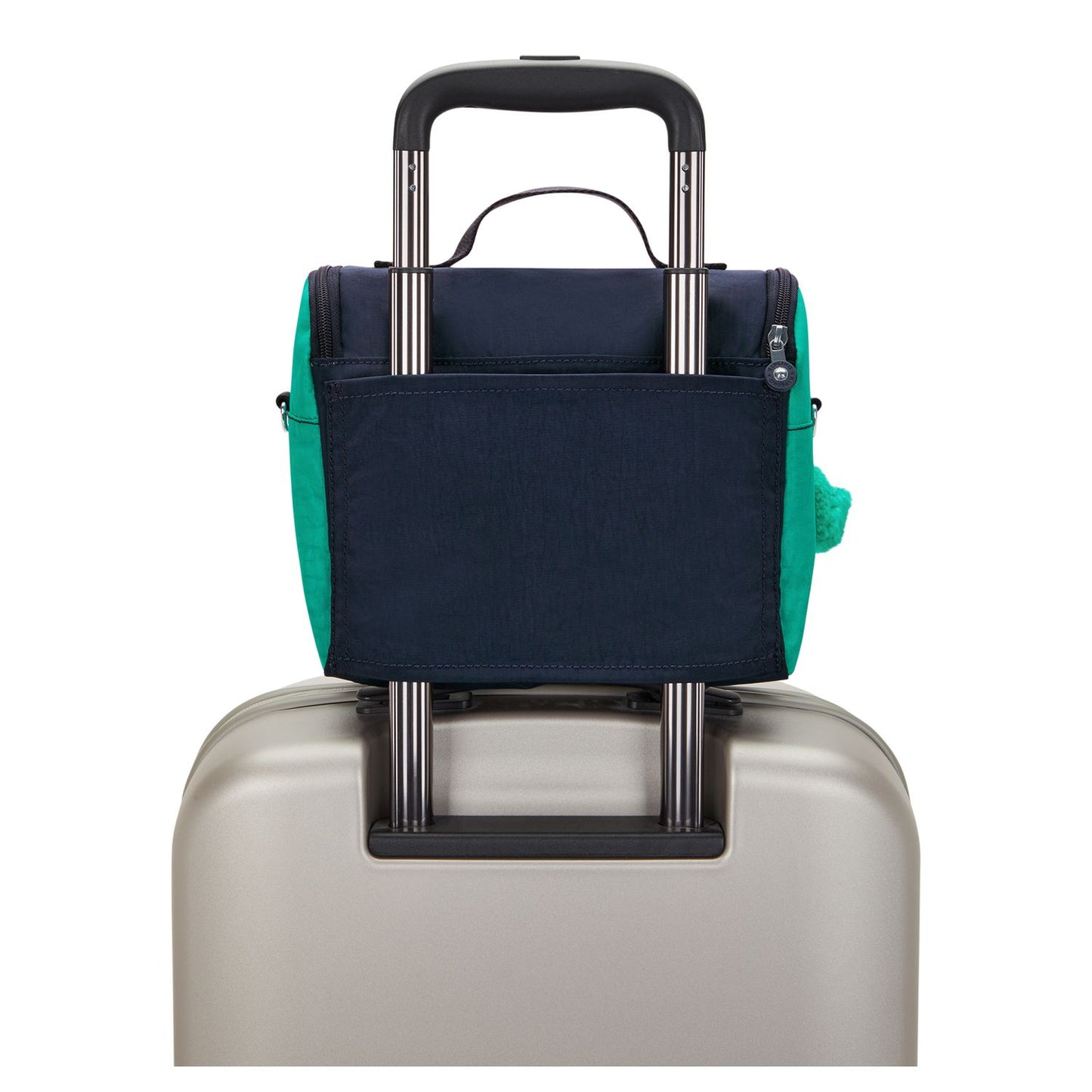 Kipling New Kichirou Crossbody Schoudertas blue green block